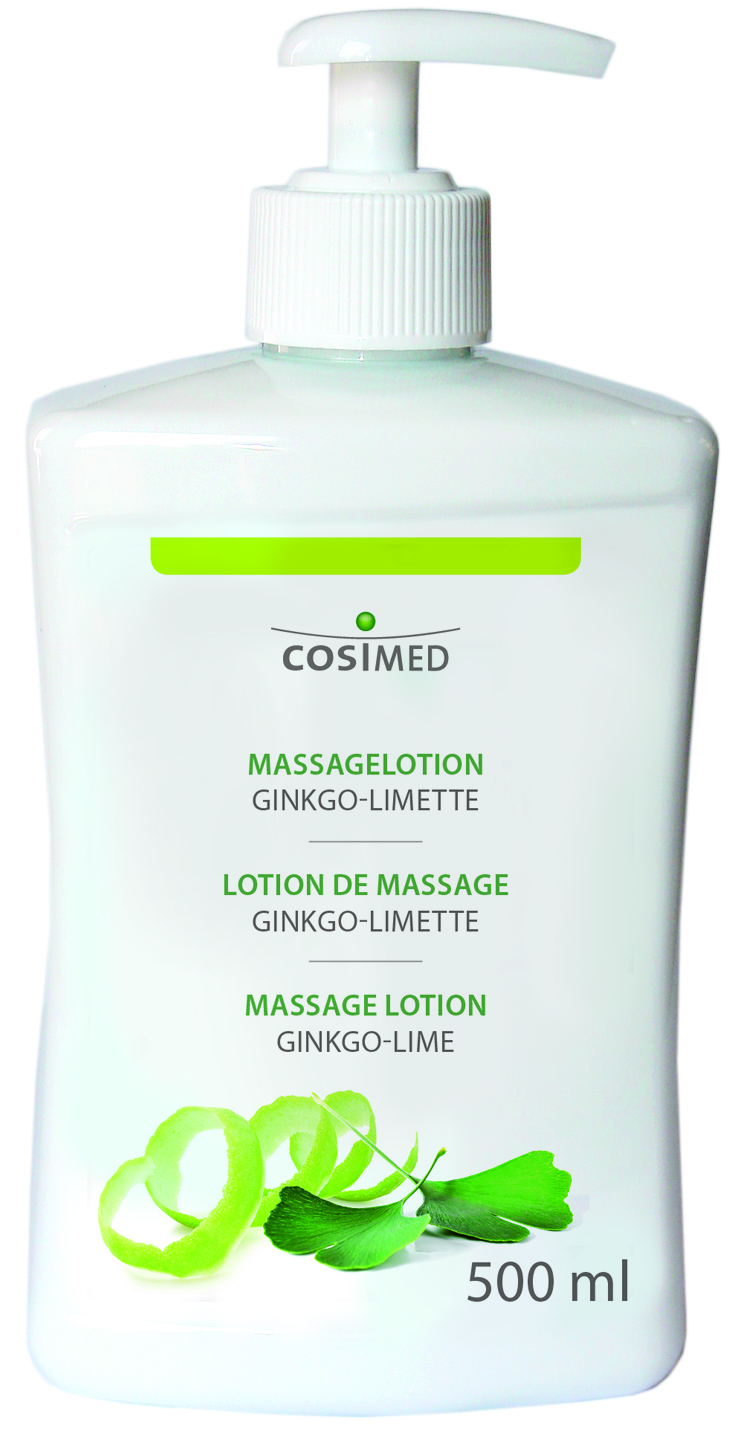 Massagelotion - Ginkgo-Limette - 500 ml