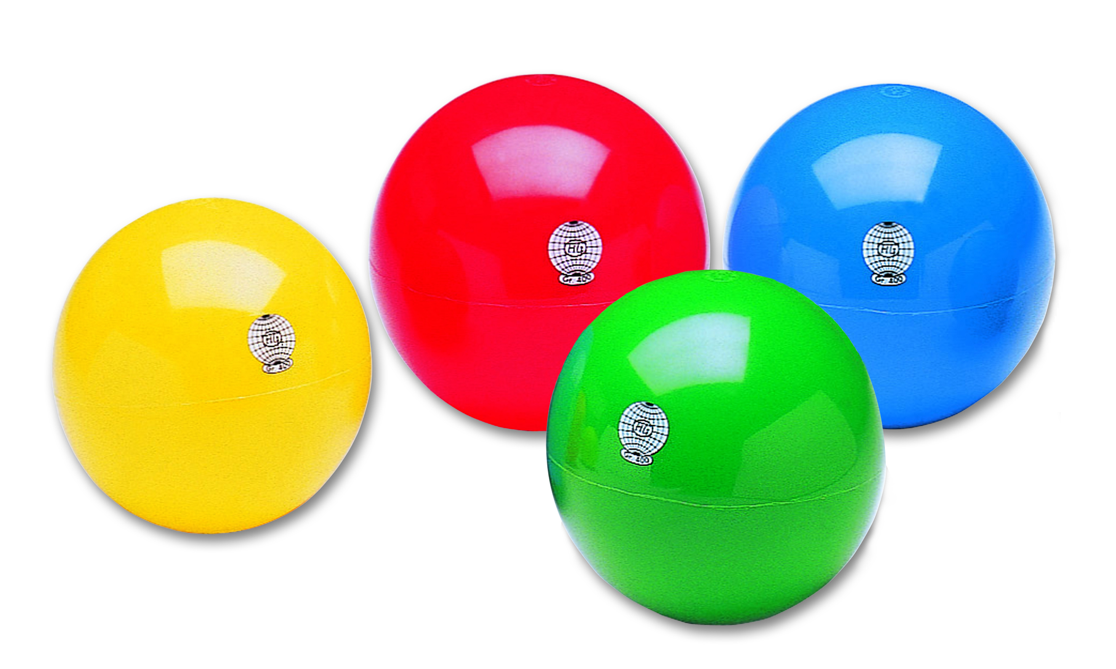 Ritmic-Gymnastikball - gelb, 280 g