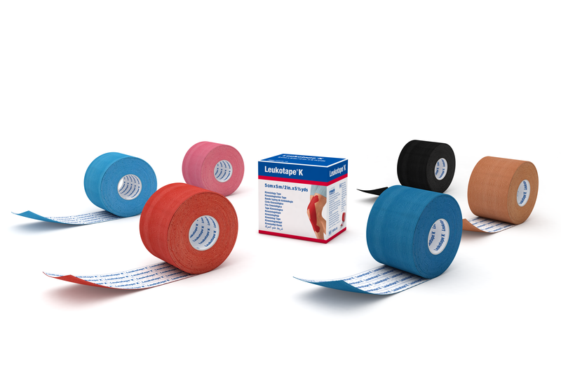 Leukotape® K, 5 m x 5 cm, 5 Stück