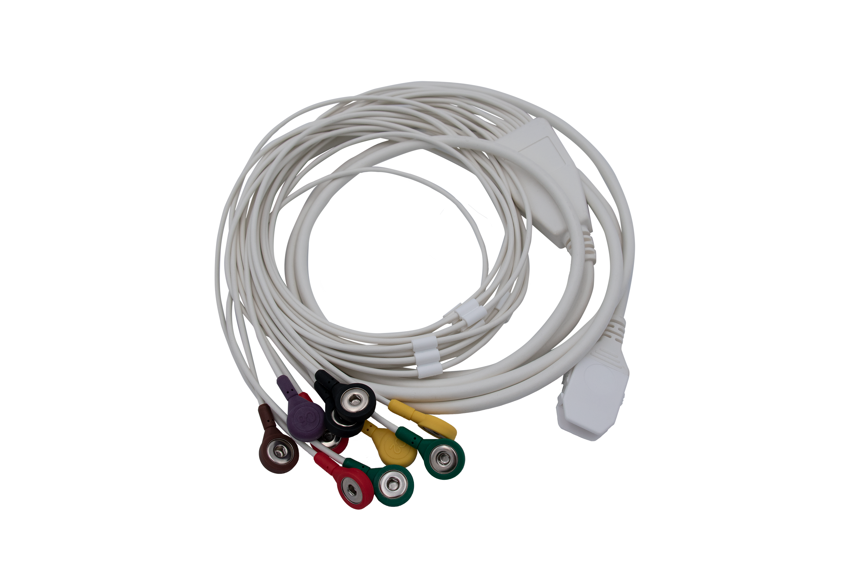 Patientenleitung mit Druckknopfadapter