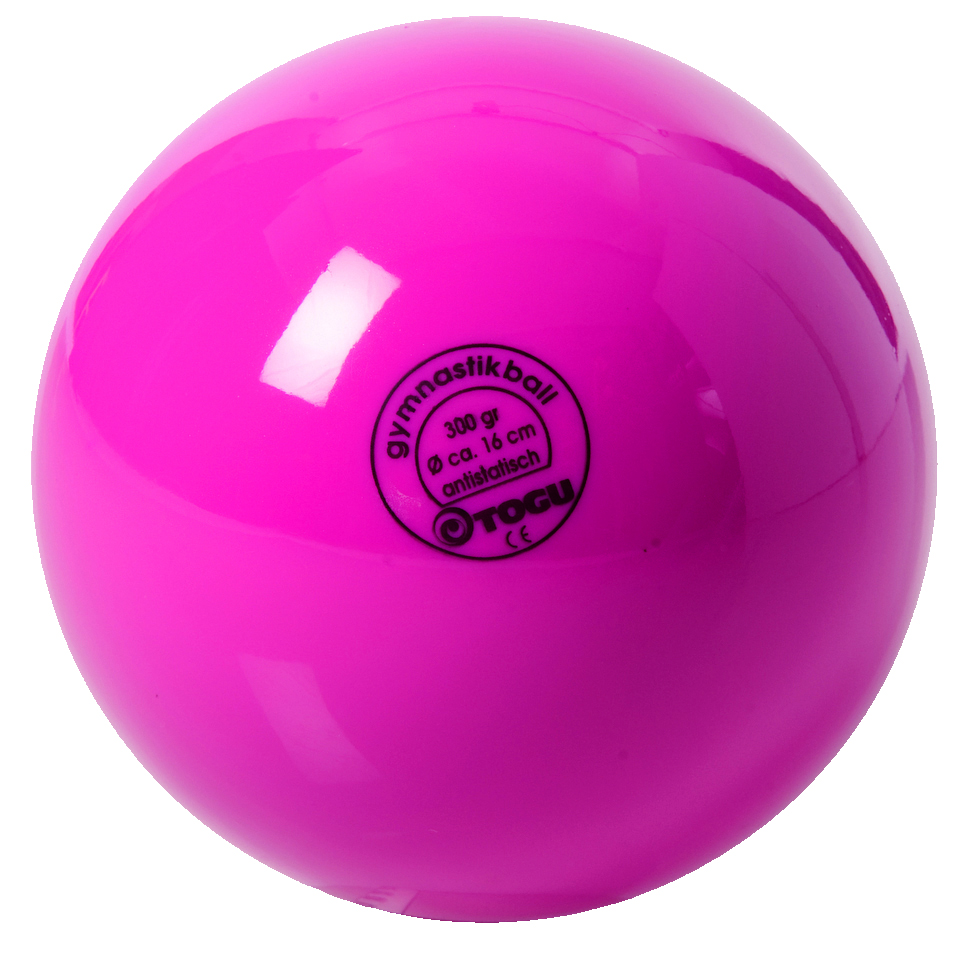 Gymnastikball mit Ventil ∅ 16 cm Farbe: pink