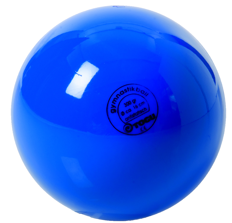 Gymnastikball mit Ventil ∅ 16 cm Farbe: blau