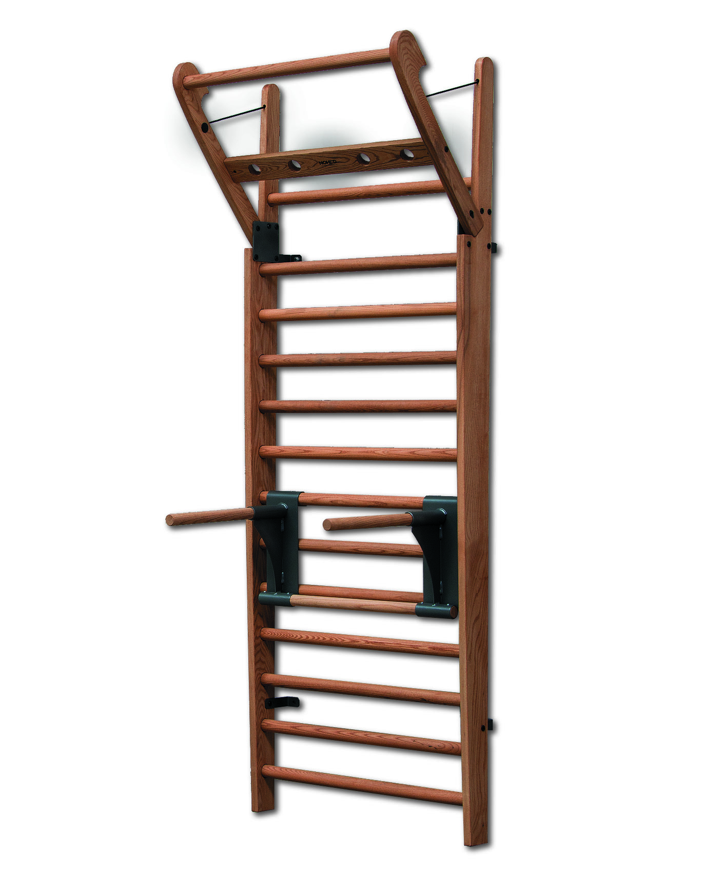 Wallbar Sprossenwand in Kirsche