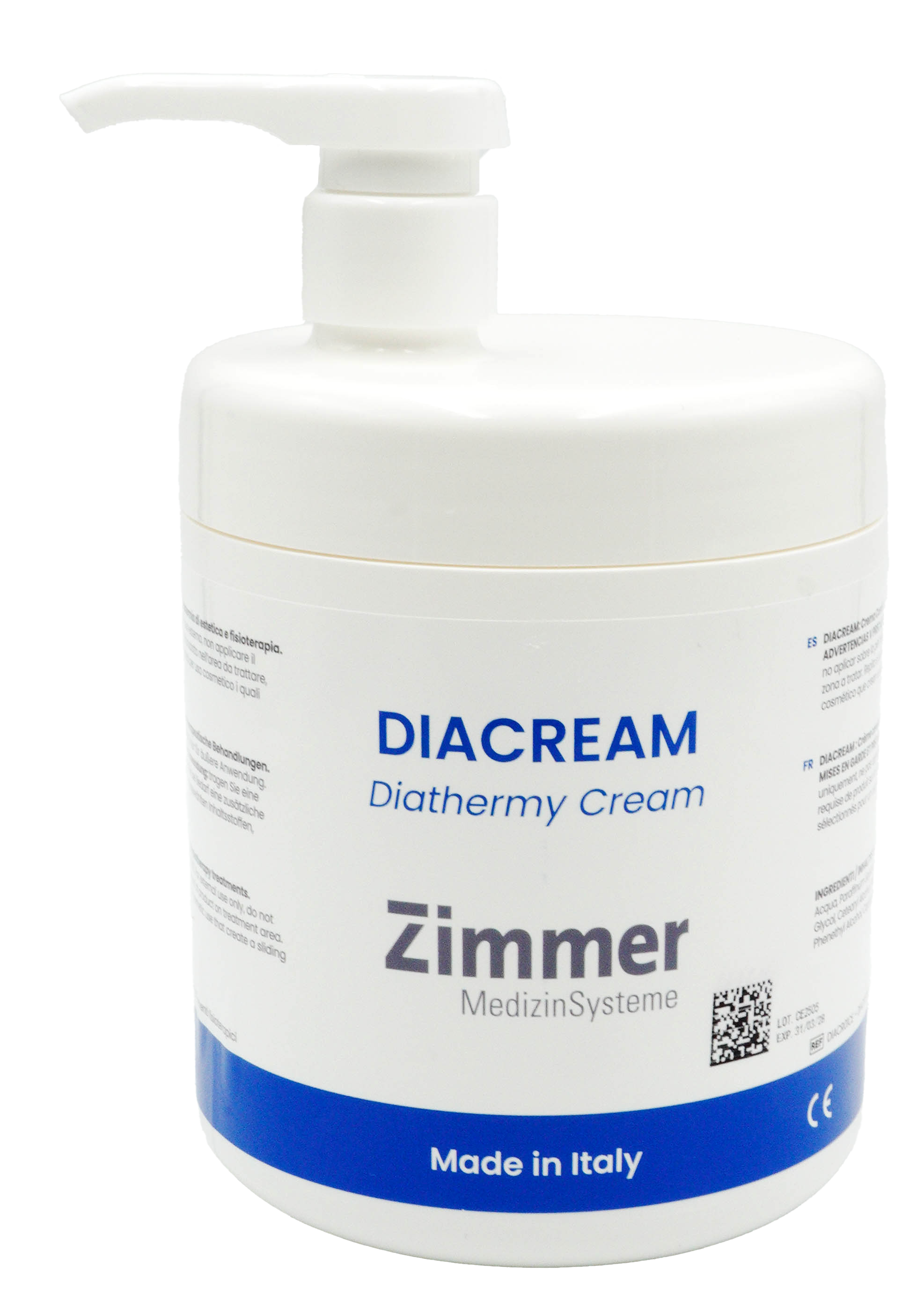 DIACREAM, 1 Liter inkl. Dosierspender mit Deckel
