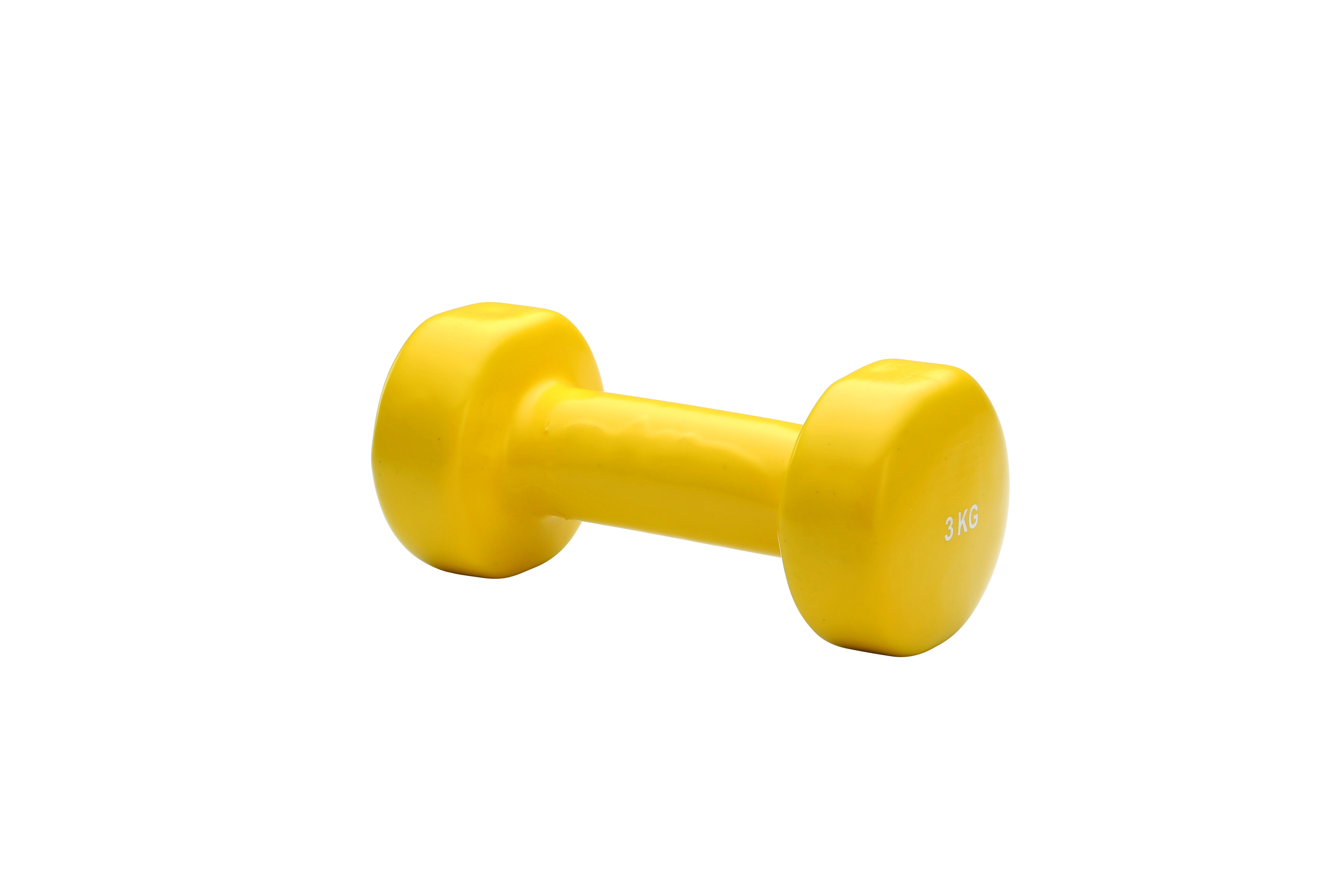 Vinyl Hantel gelb 3 kg