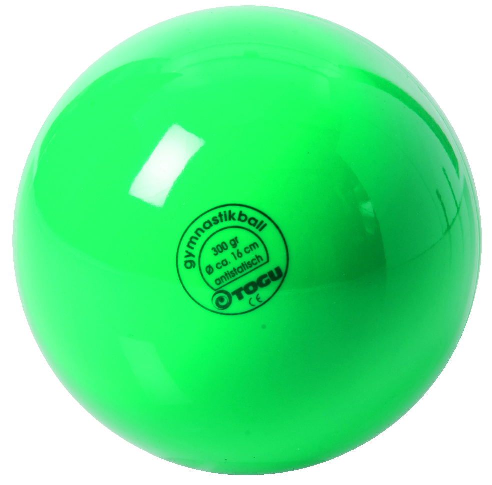 Gymnastikball mit Ventil ∅ 16 cm Farbe: grün