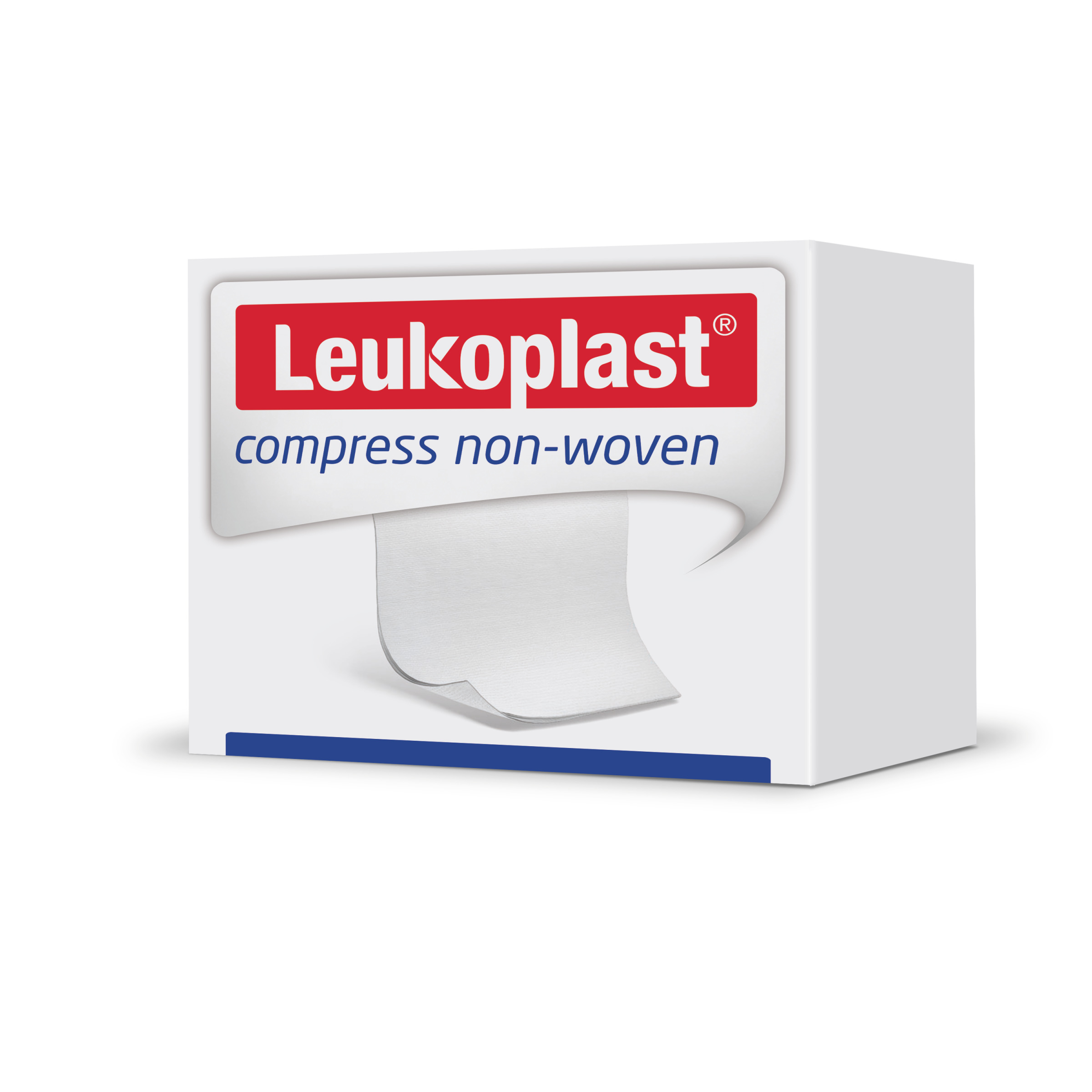 Leukoplast® compress non-woven, Vlieskompressen unsteril, 10 cm x 10 cm, 100 Stück