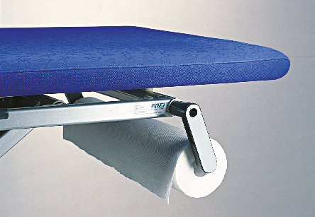 Papierrollenhalter am Fußende