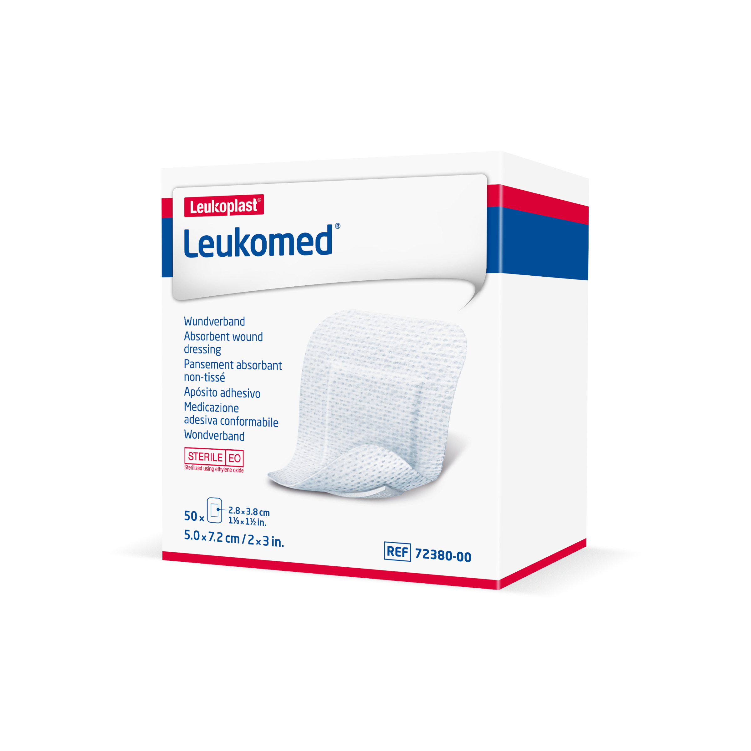 Leukomed® 10 cm x 8 cm weiß, 50 Stück