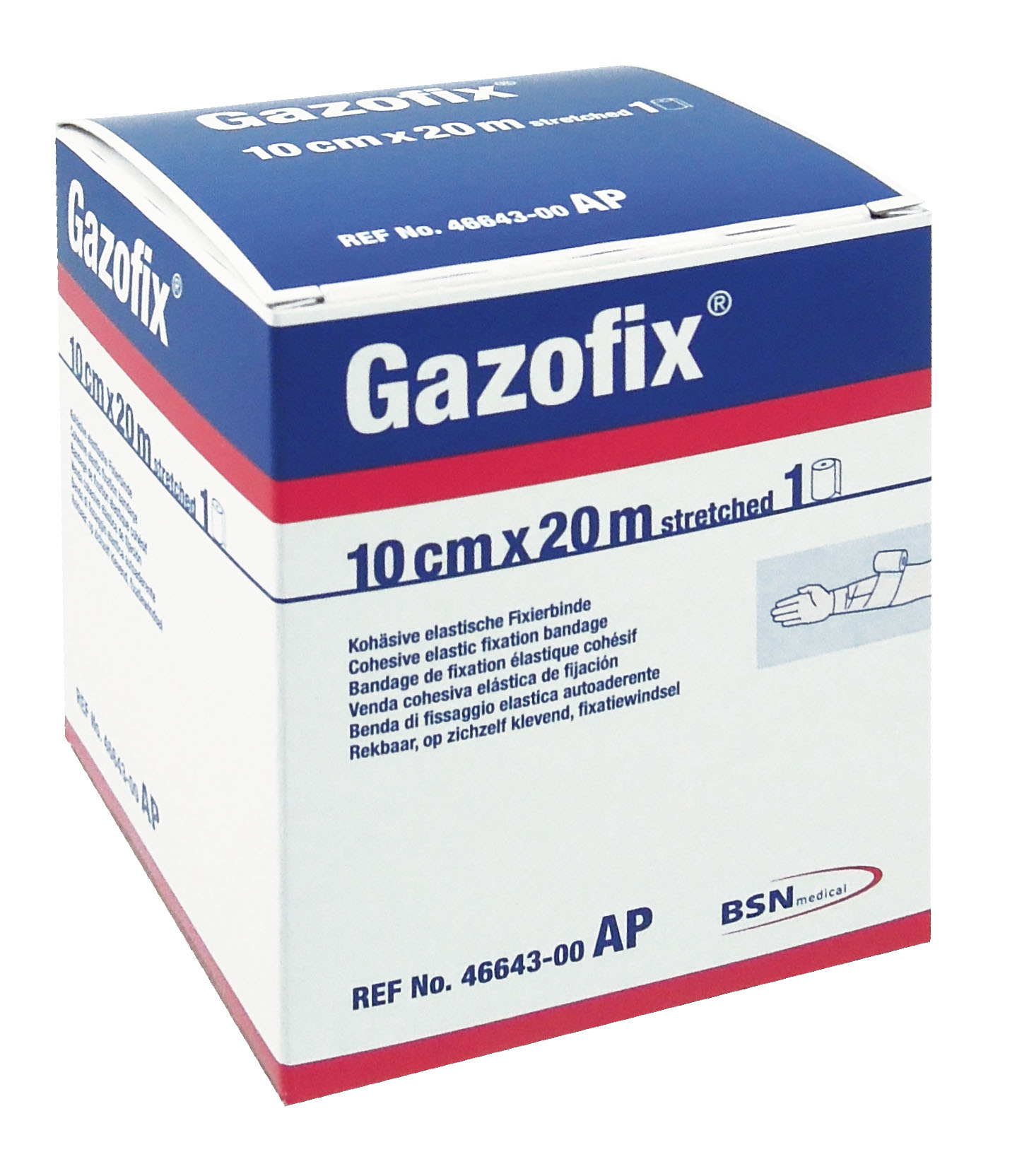 Gazofix®, 10 cm x 20 m, beige