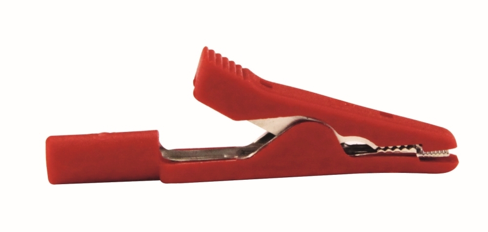 Krokoklemme rot