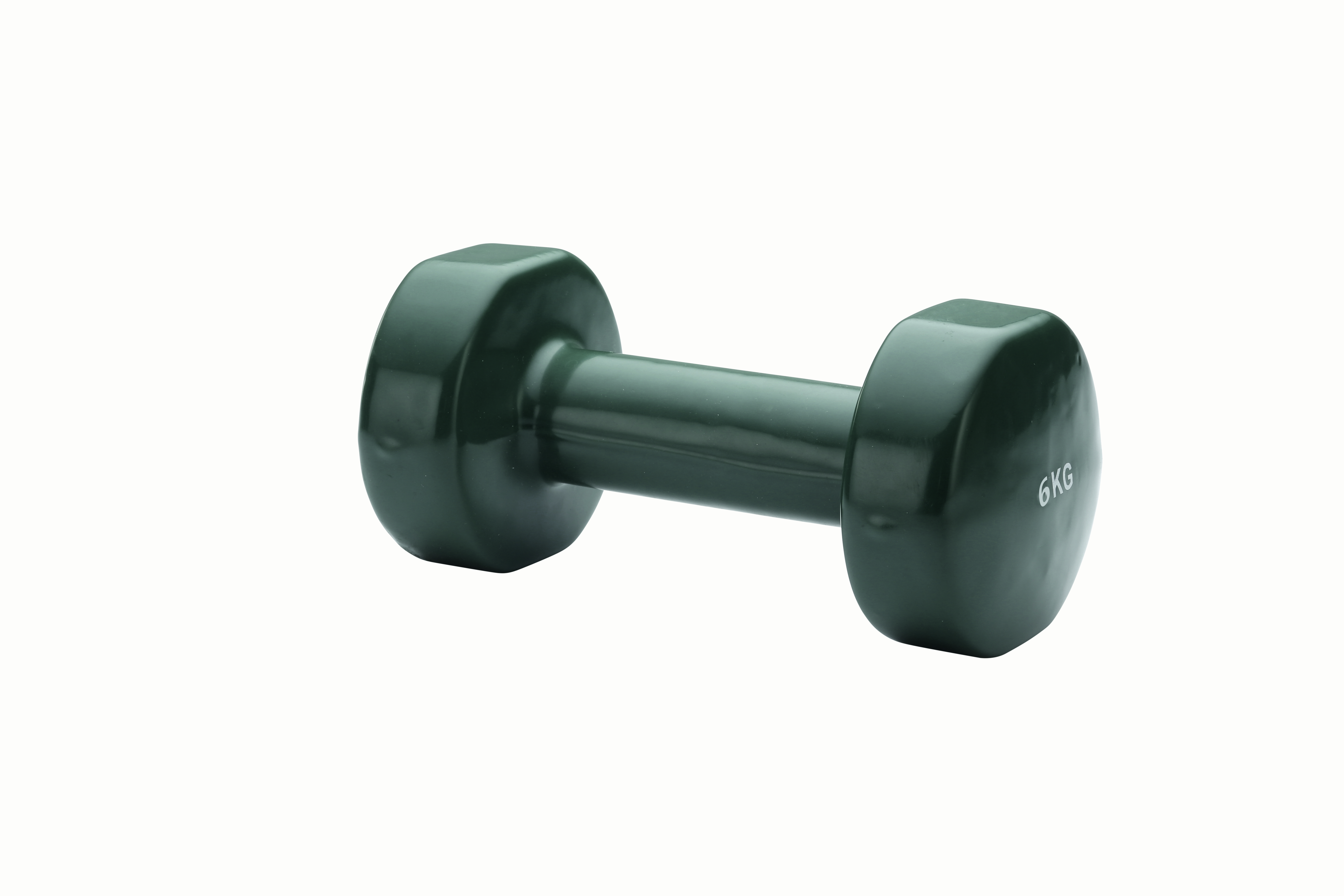 Vinyl Hantel grau 6 kg