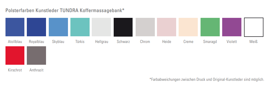 Koffermassagebank 56