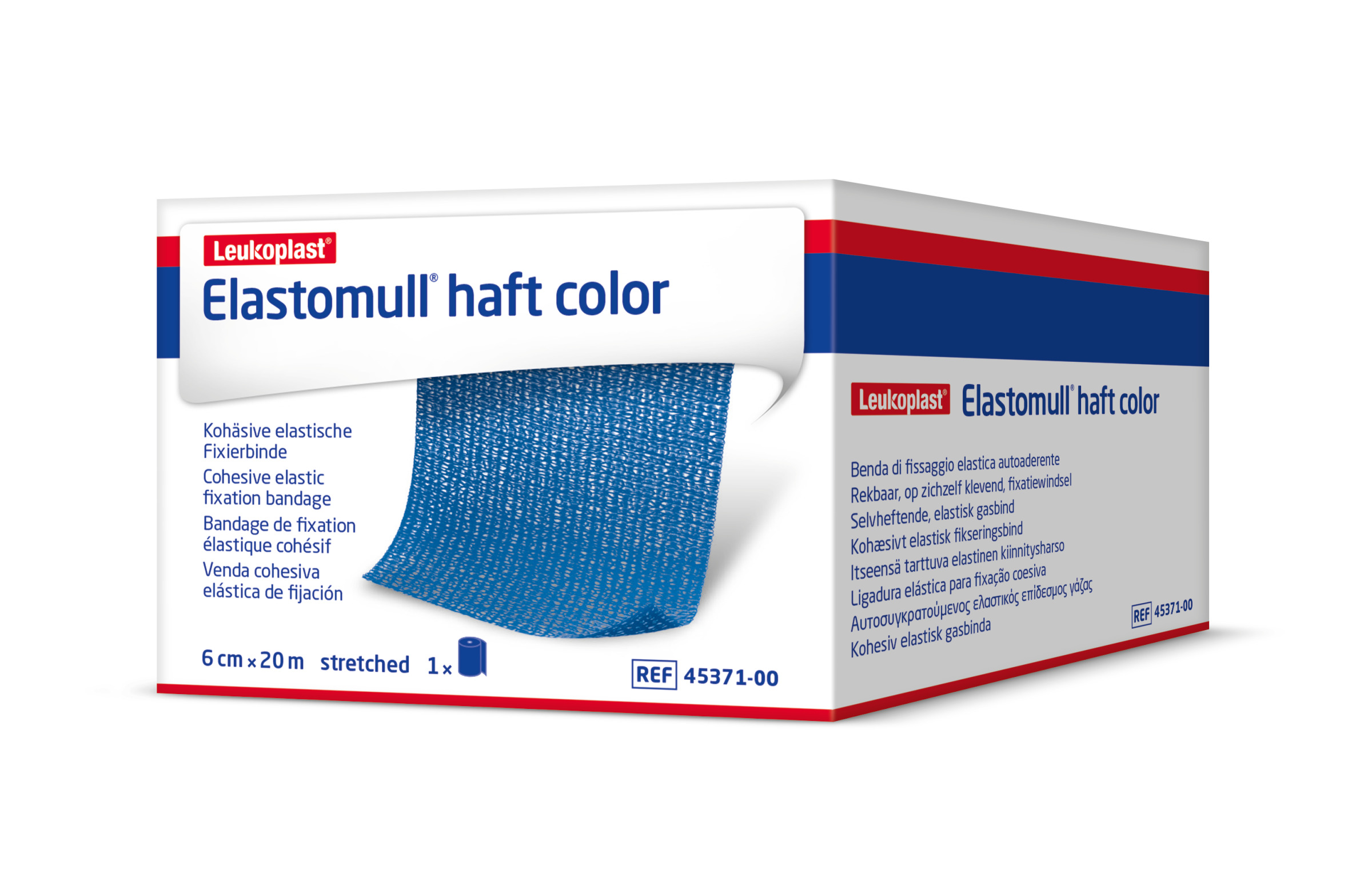 Elastomull® haft color, 10 cm x 20 m, blau