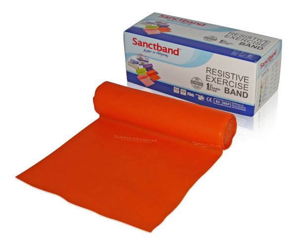 Sanctband™ Übungsband 5,5 m leicht - orange