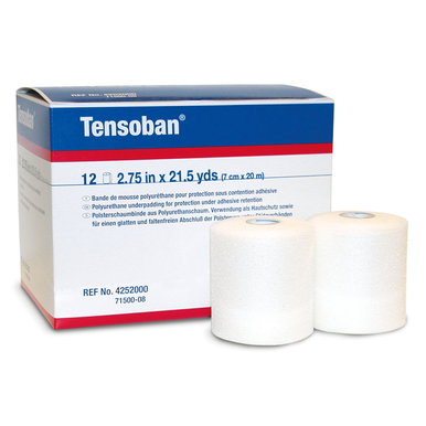 Tensoban® 20 m x 7 cm, weiß, 12 Stück