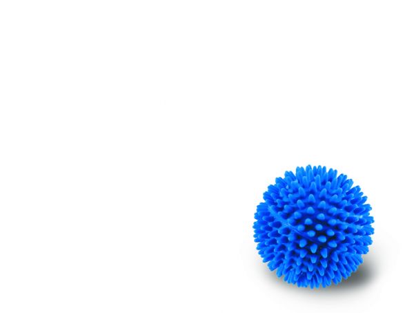 Noppenball - blau - ∅ 10 cm