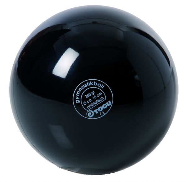 Gymnastikball mit Ventil ∅ 16 cm Farbe: schwarz